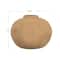 5.5&#x22; Textured Taupe Pinched Organic Shape Terracotta Vase
